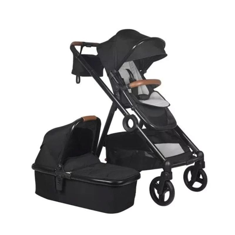 River Baby RDS002 Double Stroller/Pushchair Black